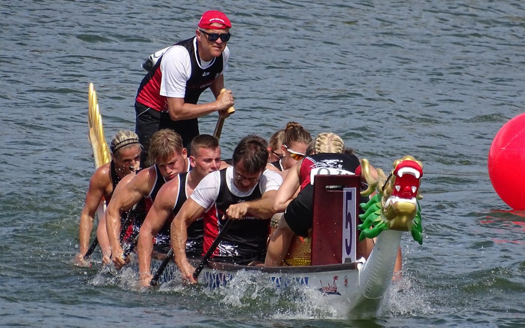 Neckardrachen beherrschen Europa: Medaillenflut bei der Drachenboot-EM