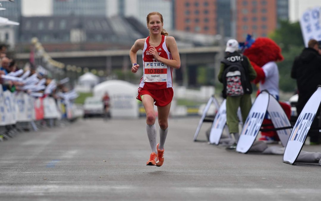 Isabel Leibfried: Pendeln zwischen Job und Leistungssport