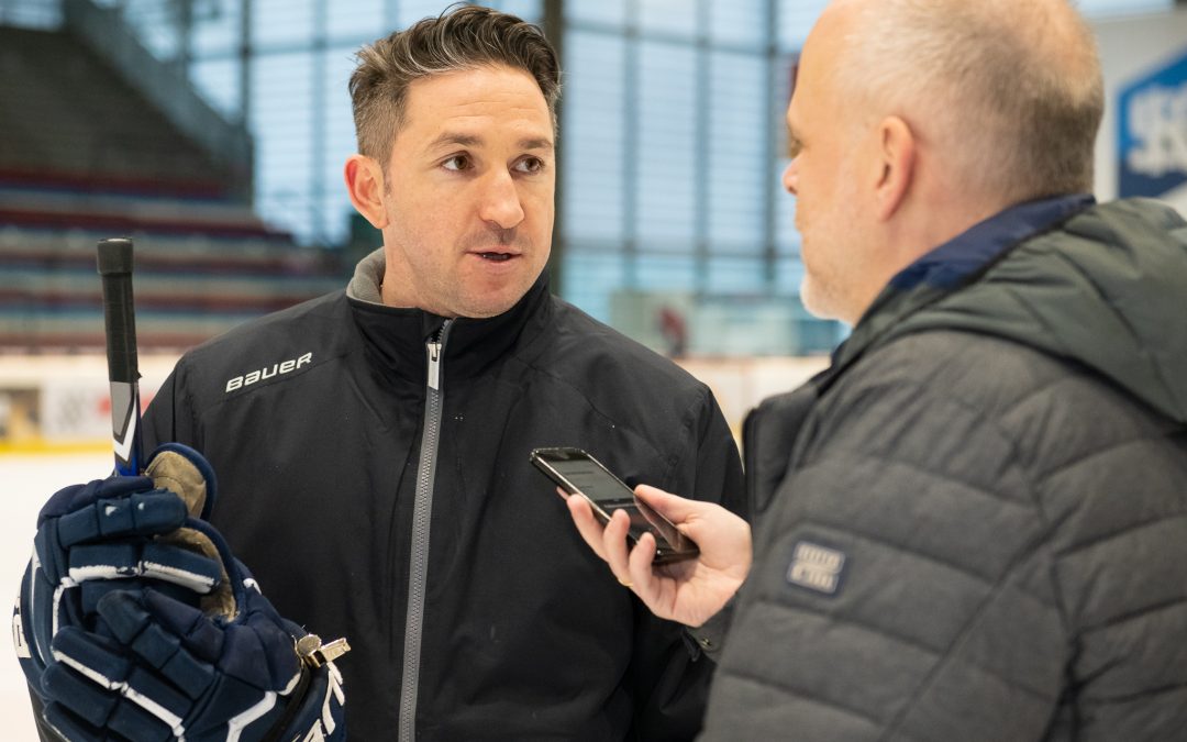 Falken-Trainer Alex Mellitzer: „Das Saisonende war schon enttäuschend“