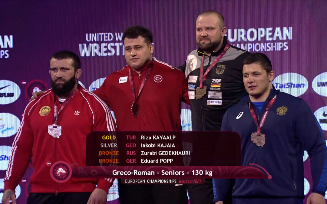 Eduard Popp holt EM-Bronze