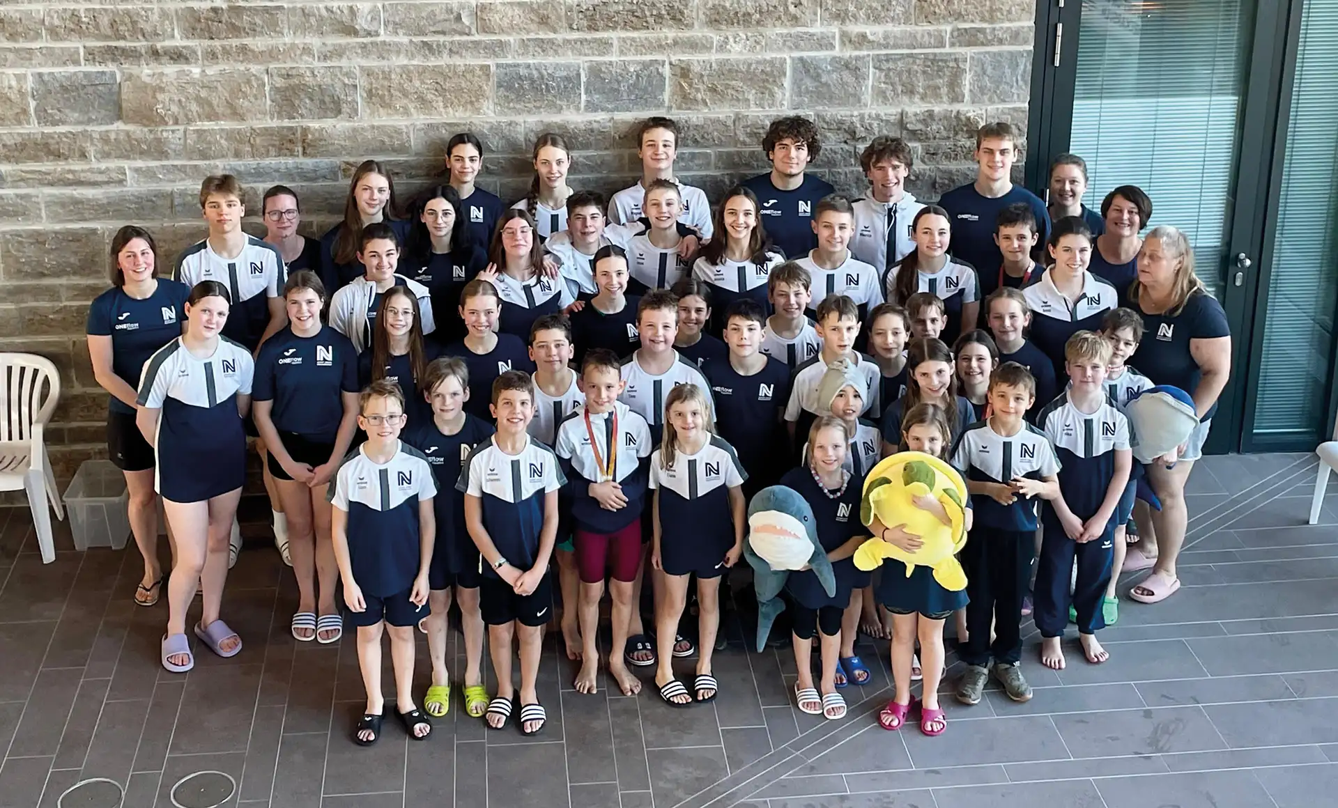 Die Schwimmabteilung der SUN