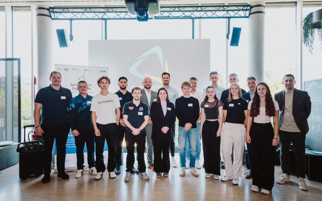 Spitzensport-Stipendium: Die ersten 18 Stipendiaten sind da