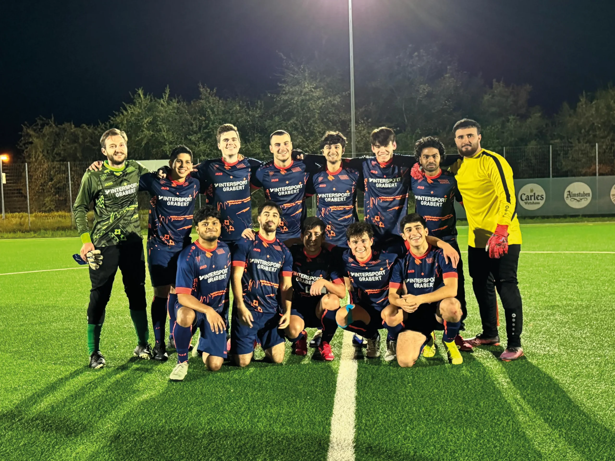 Die Mannschaft des TSG Heilbronn Bildungscampus